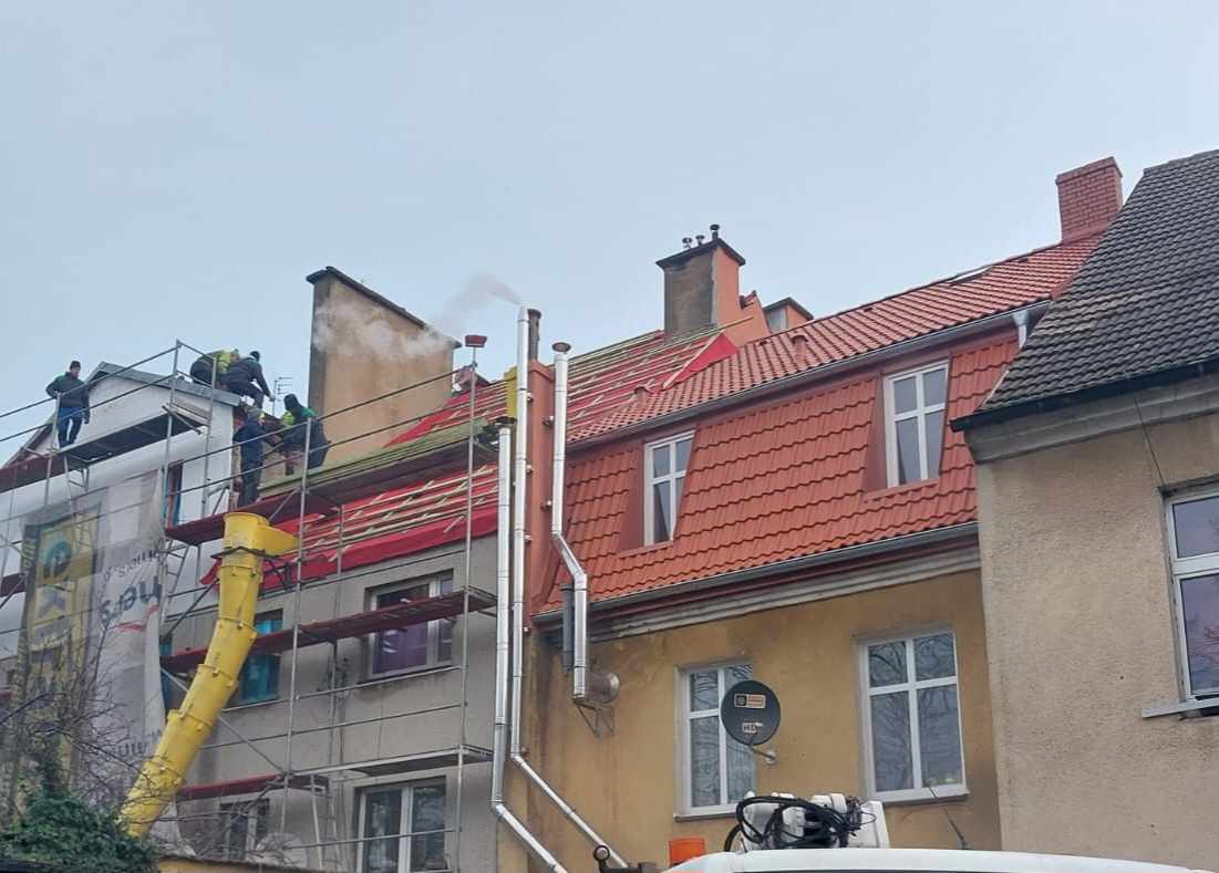 Remont pokrycia dachowego budynku komunalnego Kościuszki 3 